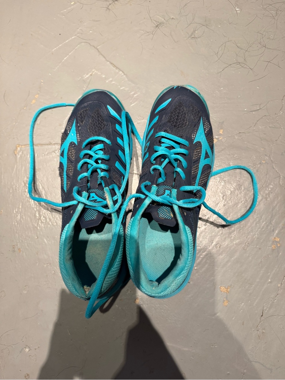 Mizuno Women's Navy & Teal Running Shoes